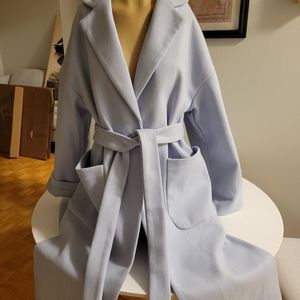 Robe Coat Powder Blue